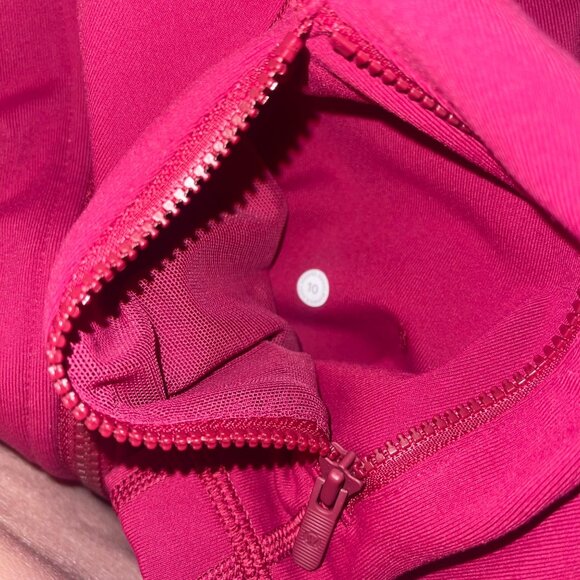 Lululemon Athletica Define Womens  Jacket Luon in Pome Size 10 Pink Rare New - Picture 7 of 15